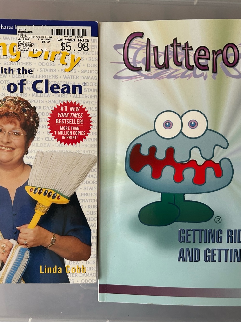 Talking Dirty Queen of Clean & Clutterology Books